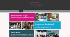 Desktop Screenshot of opteamdesign.com